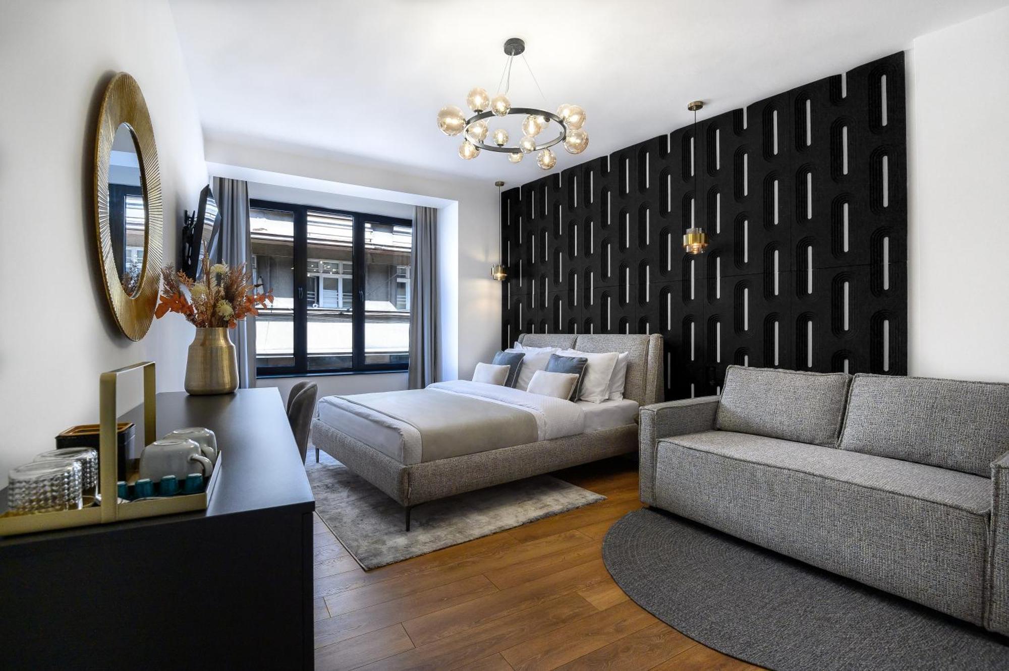 Urban Downtown Luxury Rooms And Suites 贝尔格莱德 外观 照片